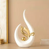 Nordic Ceramic Figurine Sculpture