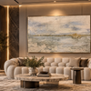 Abstract Grey Minimalist Canvas Wall Art