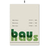 Abstract Bauhaus Canvas Wall Art Print