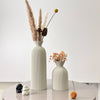 Wavy Pattern Vase Set of 2 – Dried Flower Tabletop Décor