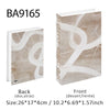 Decorative Book Storage Box – Abstract Design