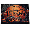 Gothic Print Flannel Doormat – Anti-Slip