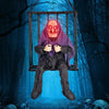 Motion-Activated Skeleton Cage Halloween Decoration