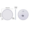 Round LED Bathroom Mirror