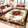 Floral Area Rug | Soft Flannel Carpet for Living Room, Bedroom & Hallway