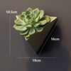 Cement Wall Vase & Ikebana Stem Holder
