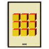 Mid-Century Modern Bauhaus Abstract Geometric Wall Art