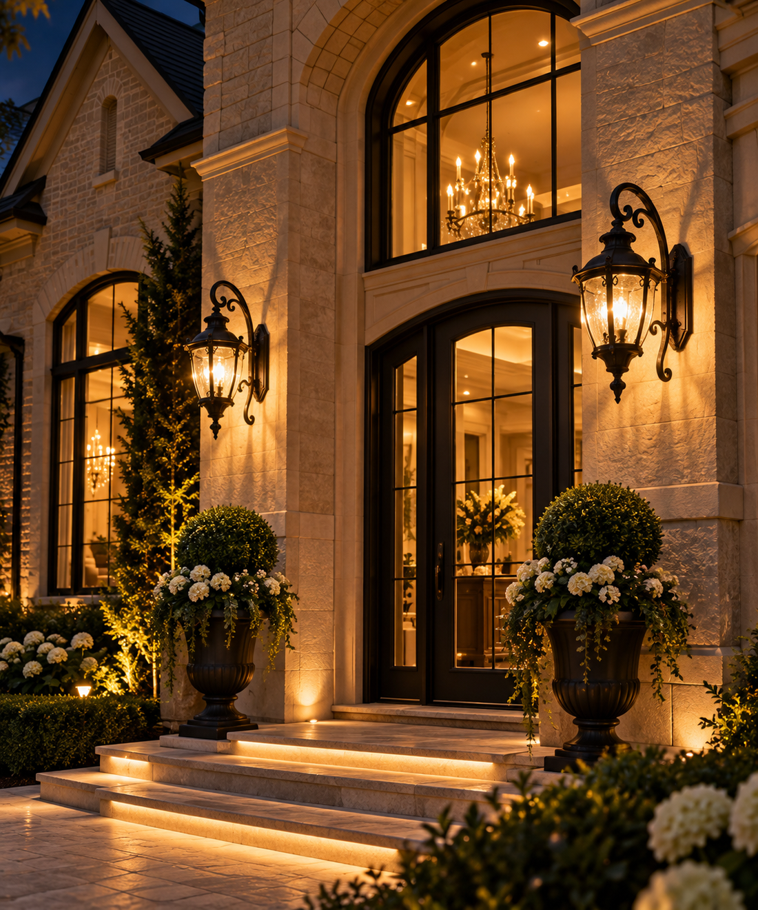 European Retro Outdoor Wall Sconce
