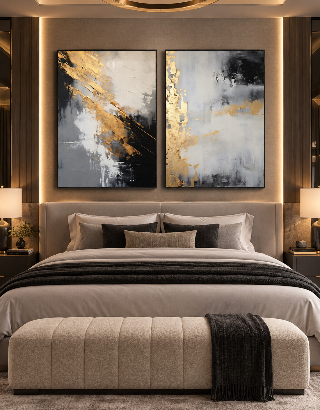 Abstract Minimalist Canvas Wall Art
