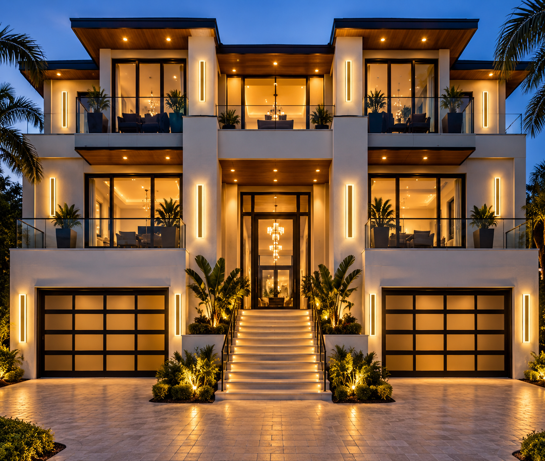 Aureline Architectural Outdoor LED Wall Light