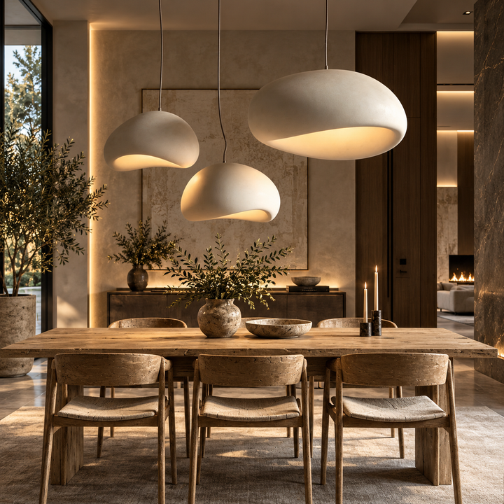 Nordic Wabi-Sabi LED Pendant Light