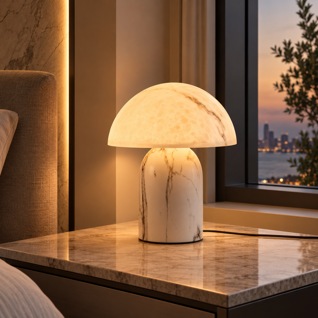 Modern Mushroom Table Lamp