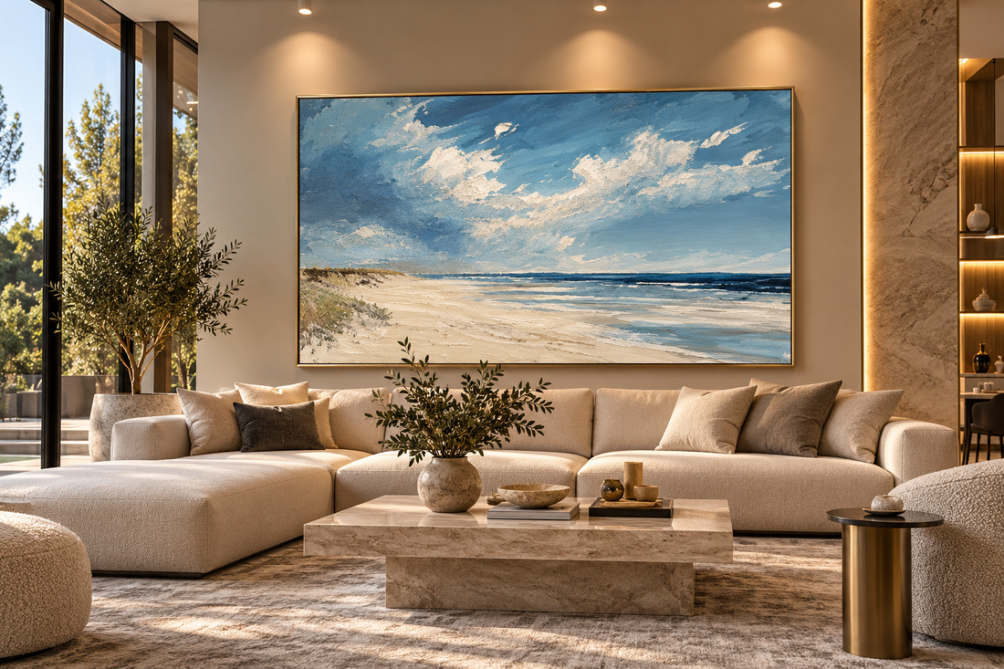 Abstract Canvas Wall Art – Unframed