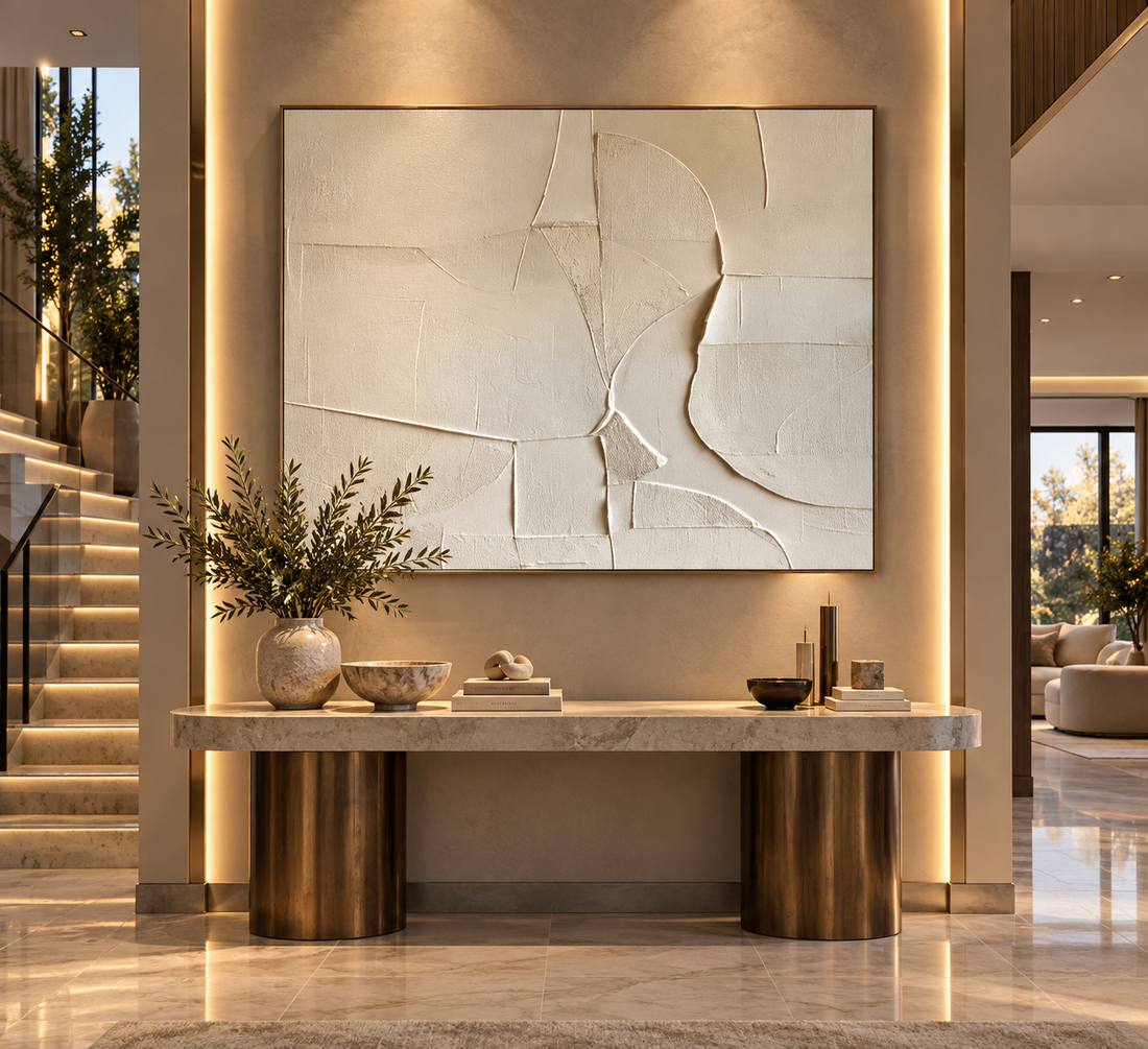 Abstract Canvas Wall Art – Unframed