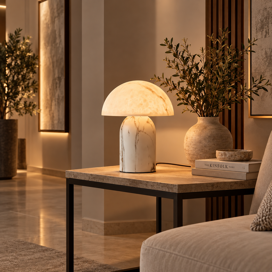 Modern Mushroom Table Lamp
