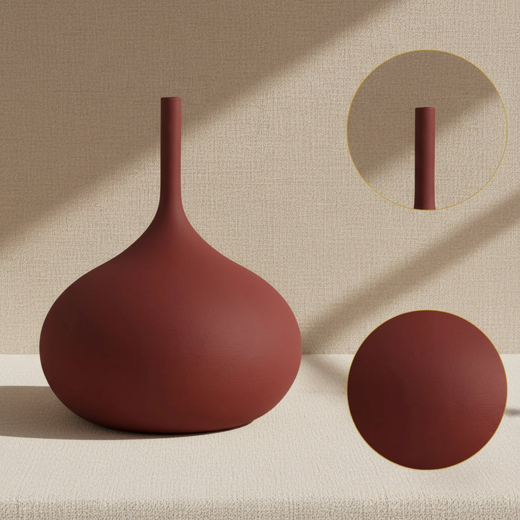 White Porcelain Decorative Vase