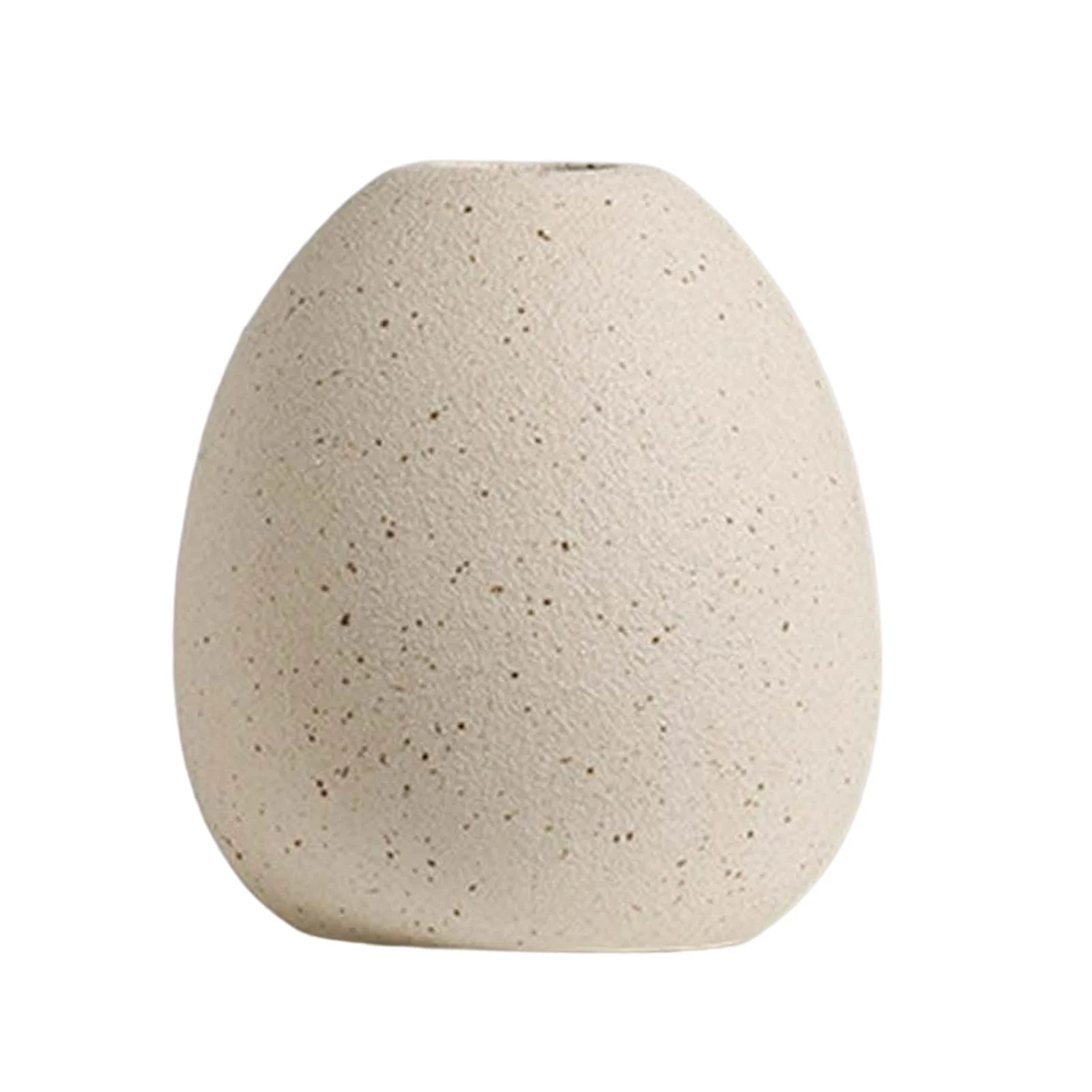 Boho Ceramic Tabletop Vase | Modern Floral Decor