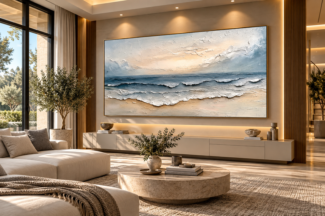Abstract Canvas Wall Art – Unframed