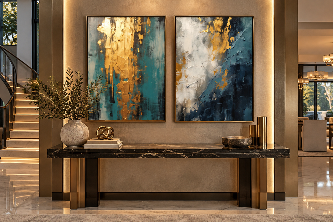 Abstract Minimalist Canvas Wall Art