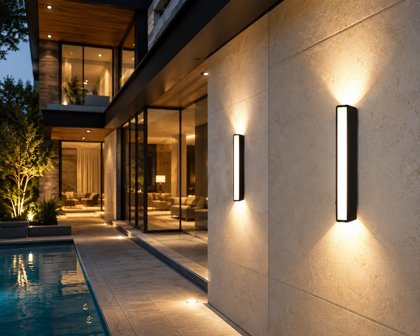 LED Outdoor Wall Light