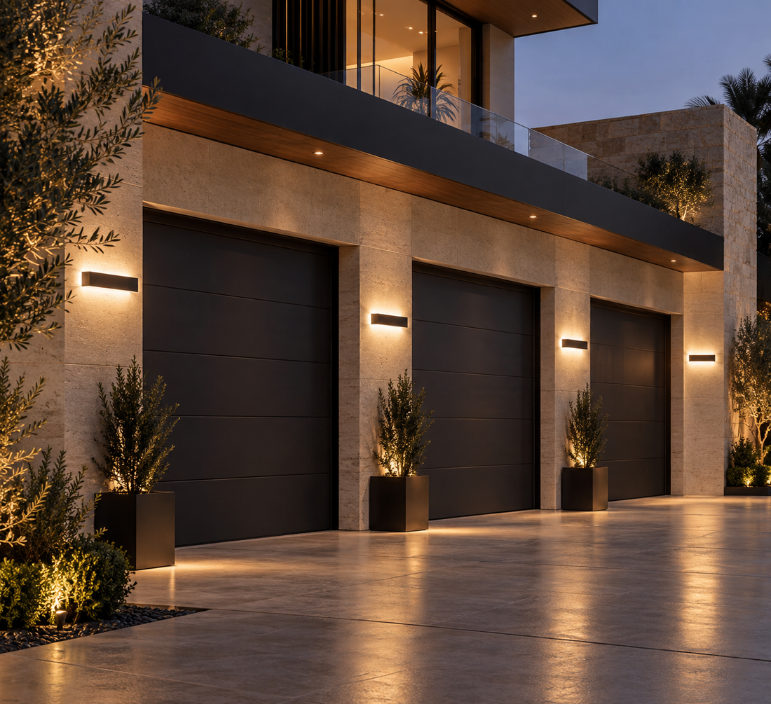 IP65 Outdoor LED Wall Light – Modern Aluminum