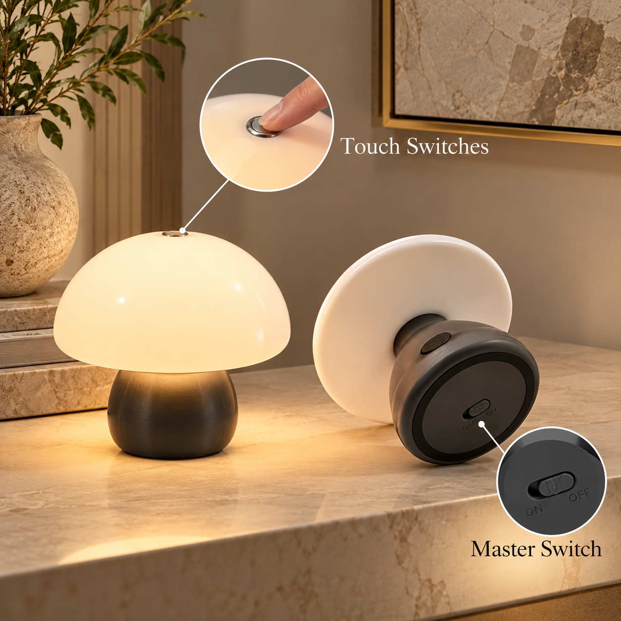 Mushroom LED Night Light