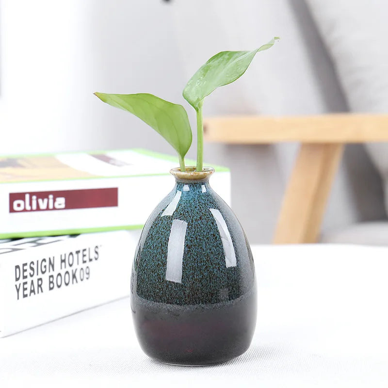 Ceramic Flower Glaze Vase