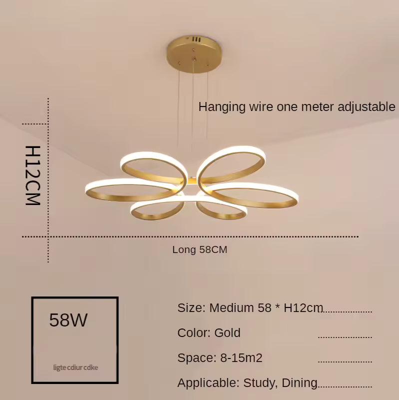 Modern Flower LED Chandelier