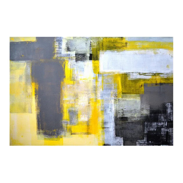 Modern Abstract Canvas Wall Art Print