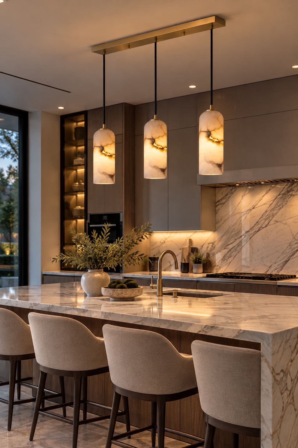 Marivelle Sconce | Luxury Marble-Style Sconce
