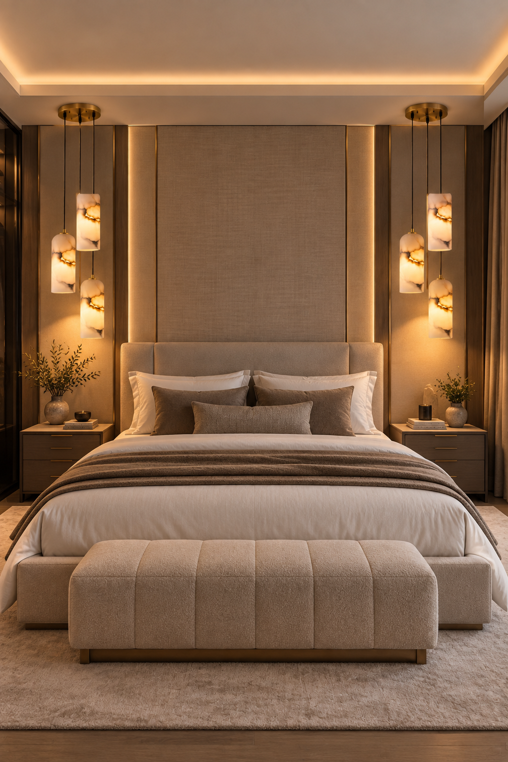 Marivelle Sconce | Luxury Marble-Style Sconce