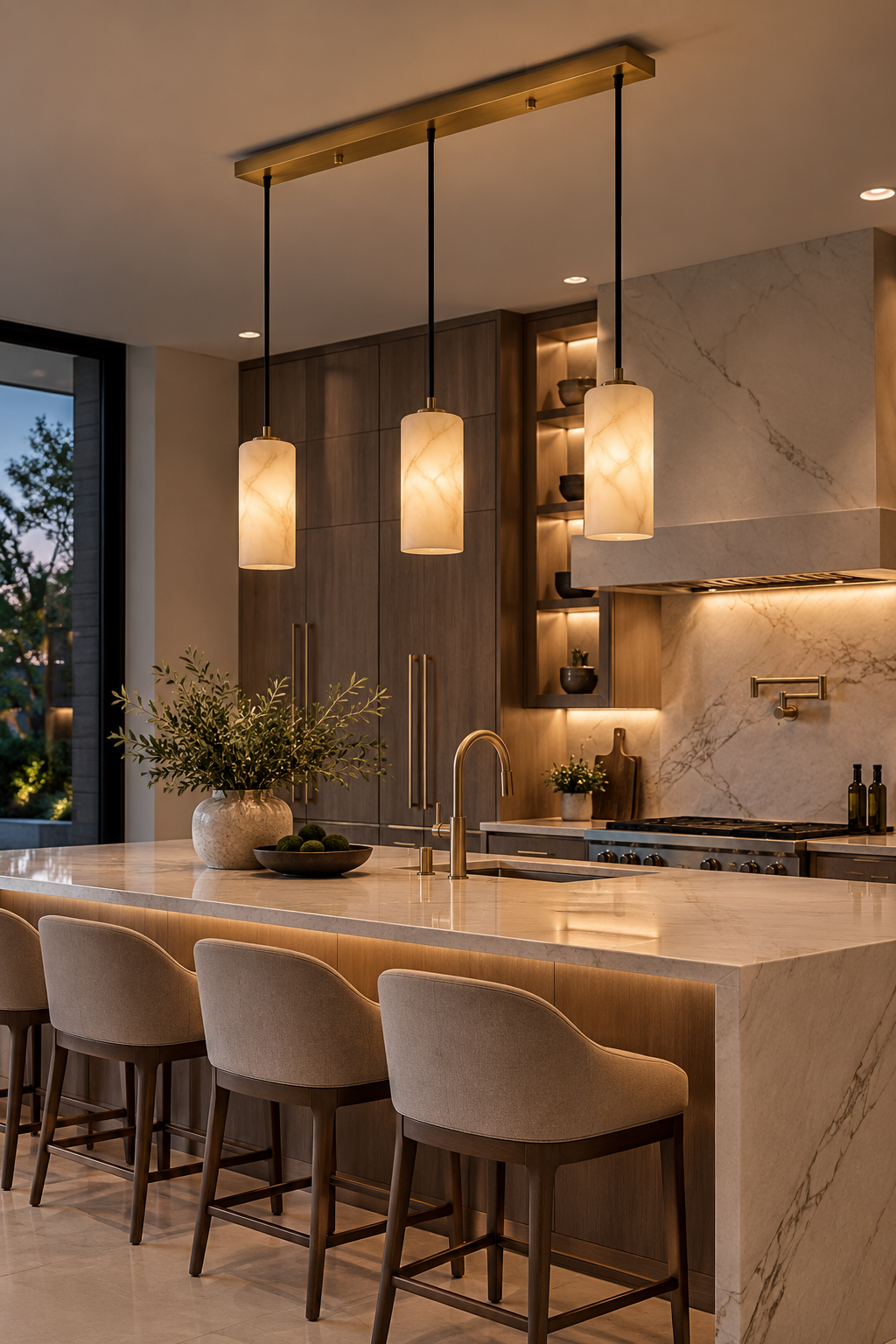 Marivelle Sconce | Luxury Marble-Style Sconce