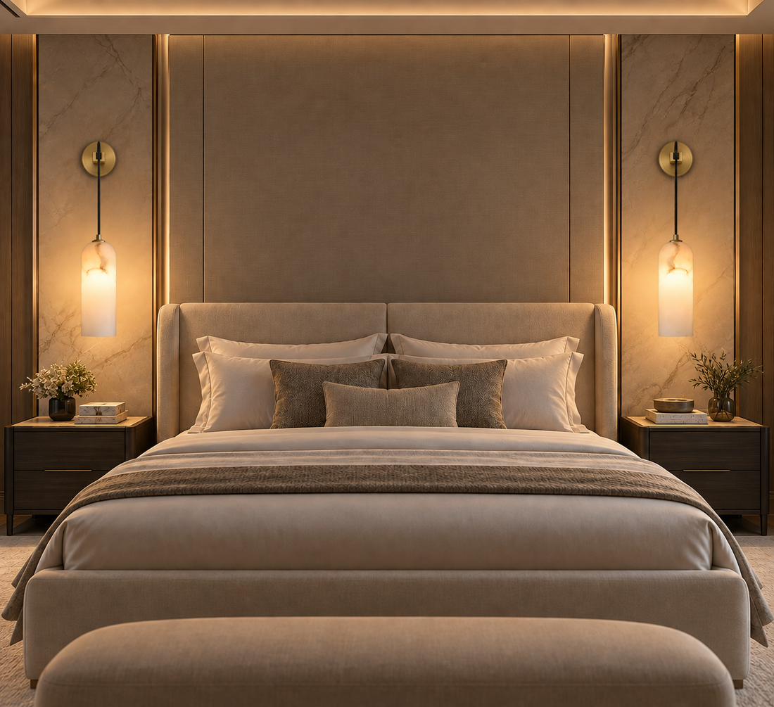 Marivelle Sconce | Luxury Marble-Style Sconce