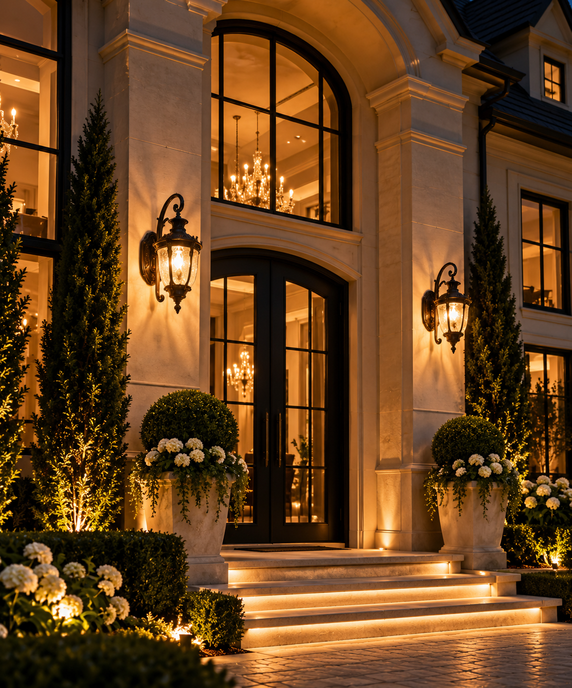 European Retro Outdoor Wall Sconce