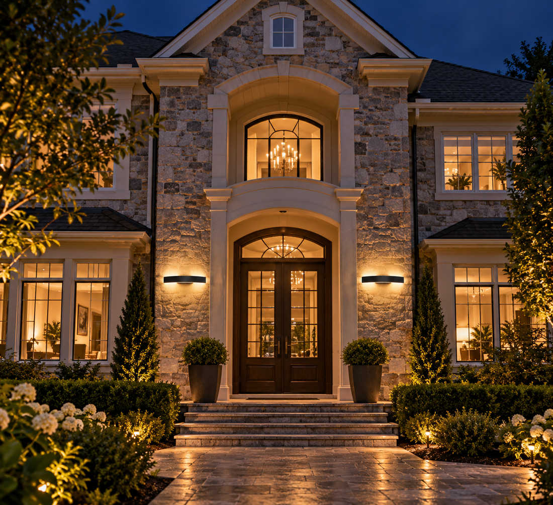 IP65 Outdoor LED Wall Light – Modern Aluminum