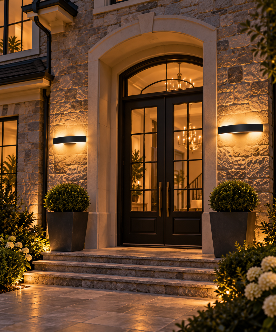 IP65 Outdoor LED Wall Light – Modern Aluminum