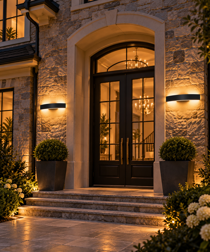 IP65 Outdoor LED Wall Light – Modern Aluminum