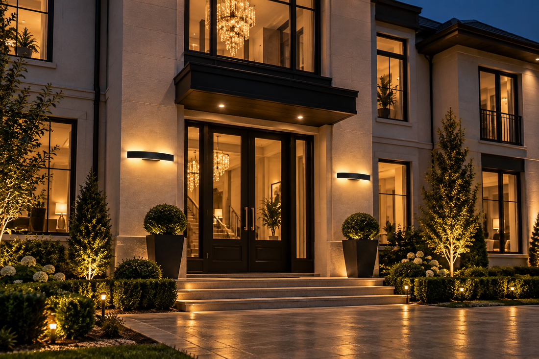 IP65 Outdoor LED Wall Light – Modern Aluminum