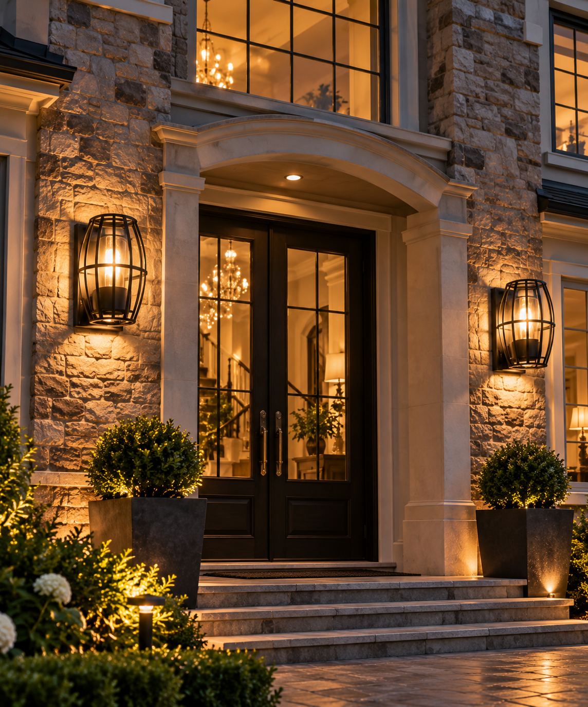 LED Outdoor Wall Light – IP65 Waterproof