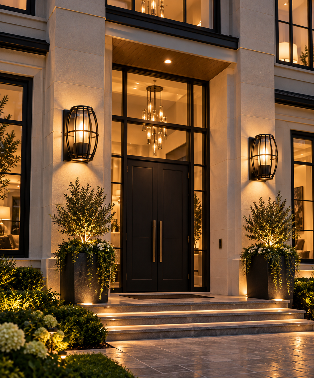 LED Outdoor Wall Light – IP65 Waterproof