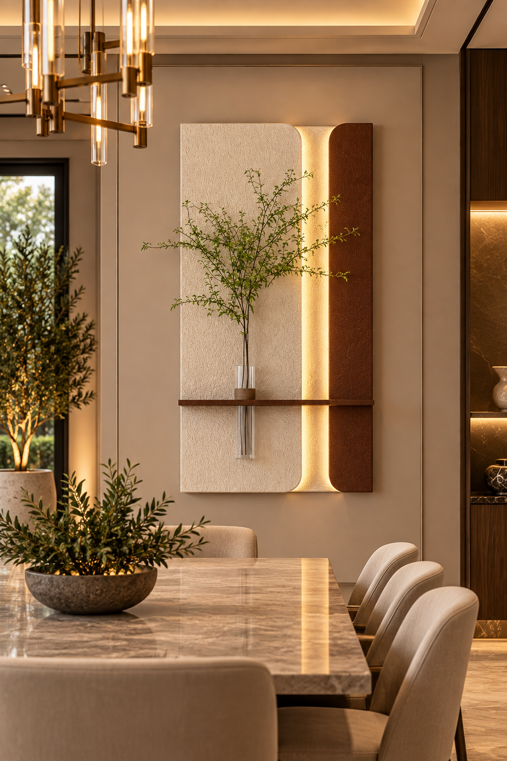 Luxury Sandstone Mural Wall Art
