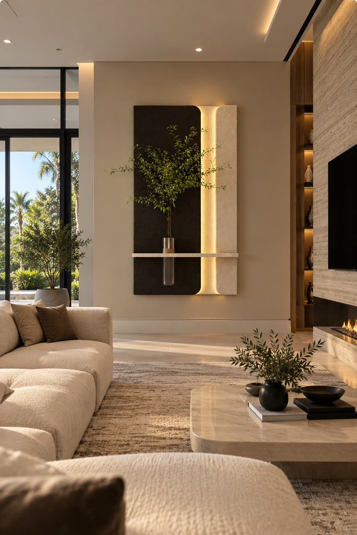 Luxury Sandstone Mural Wall Art