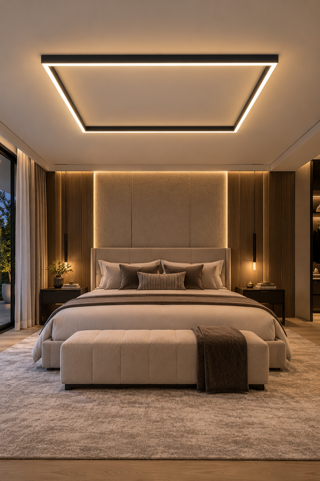 Nordic LED Strip Ceiling Light
