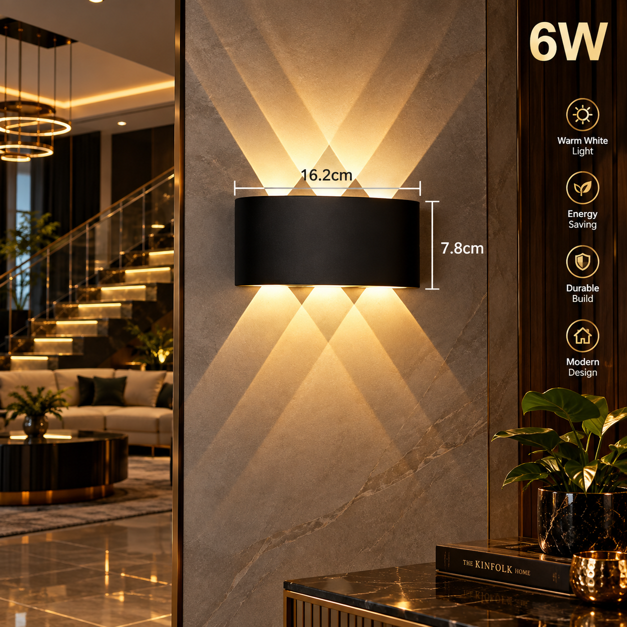 Modern LED Outdoor Wall Lamp