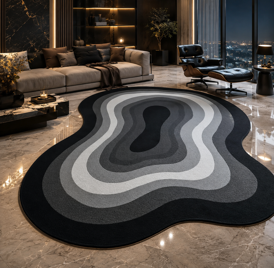 Modern Flannel Area Rug