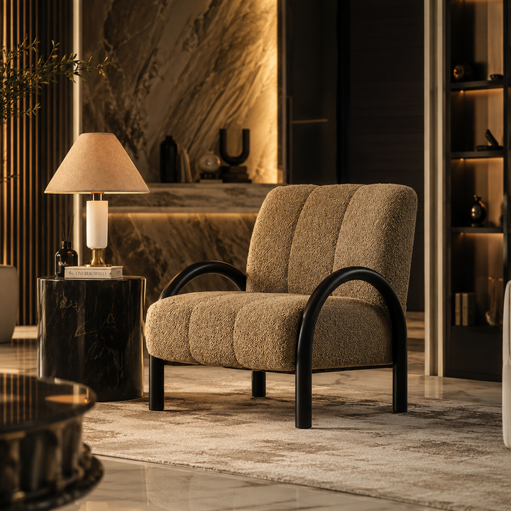 Retro Mid-Century Accent Lounge Chair