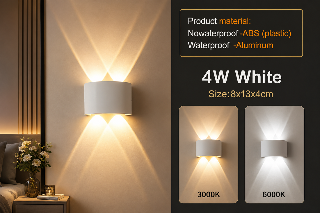 Modern LED Wall Sconce – Up & Down