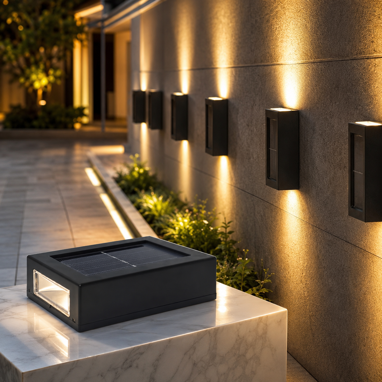 Solar Up & Down Wall Washer Light