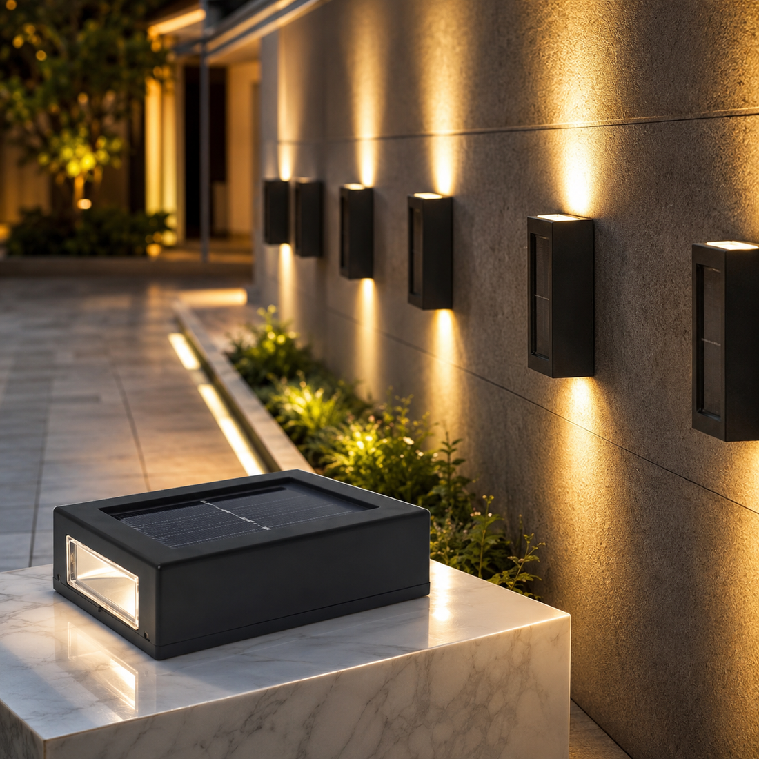Solar Up & Down Wall Washer Light