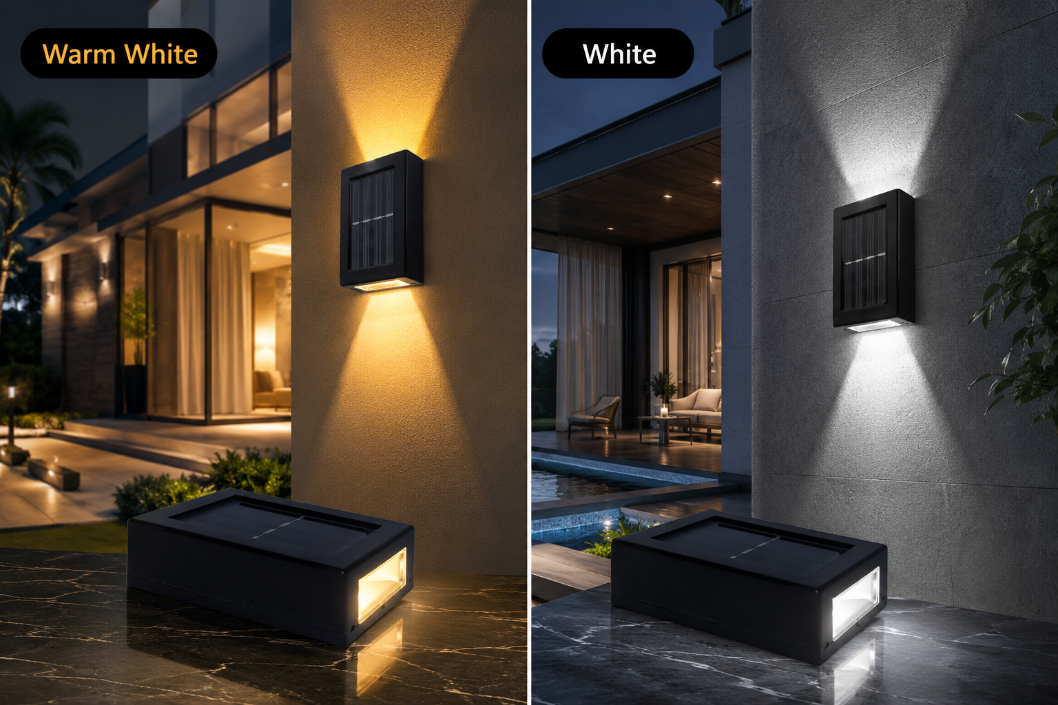 Solar Up & Down Wall Washer Light